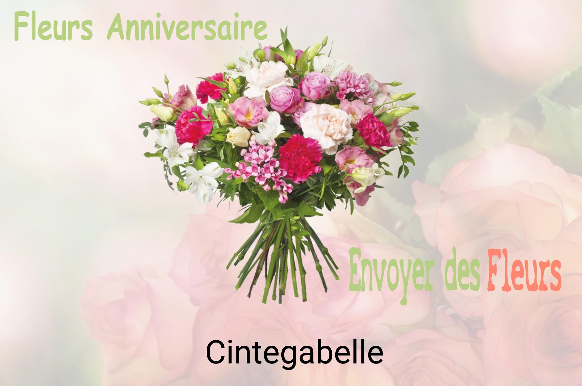 Bouquet de fleurs d’anniversaire livré à Cintegabelle